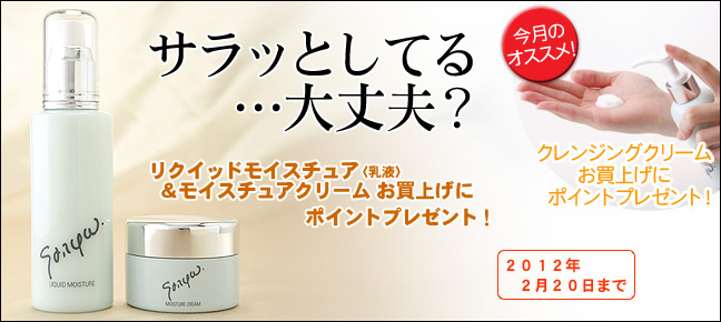 今月のキャンペーン
