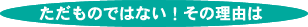 ただものではない!その理由は