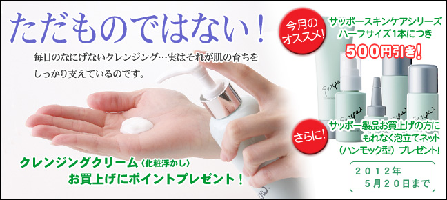 今月のキャンペーン
